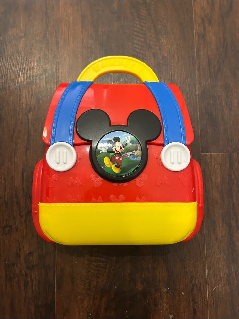 Disney Jr Mickey Mouse Dress Up Trunk and On the Go Funhouse Doctor Backpack